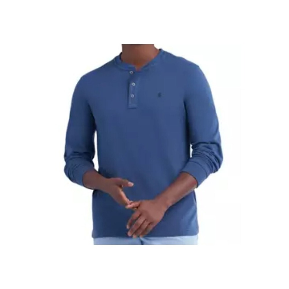 Izod‎ Henley Long Sleeve Shirt UPC.4500549758 NWT SIZE XXXL MSRP,$65.00